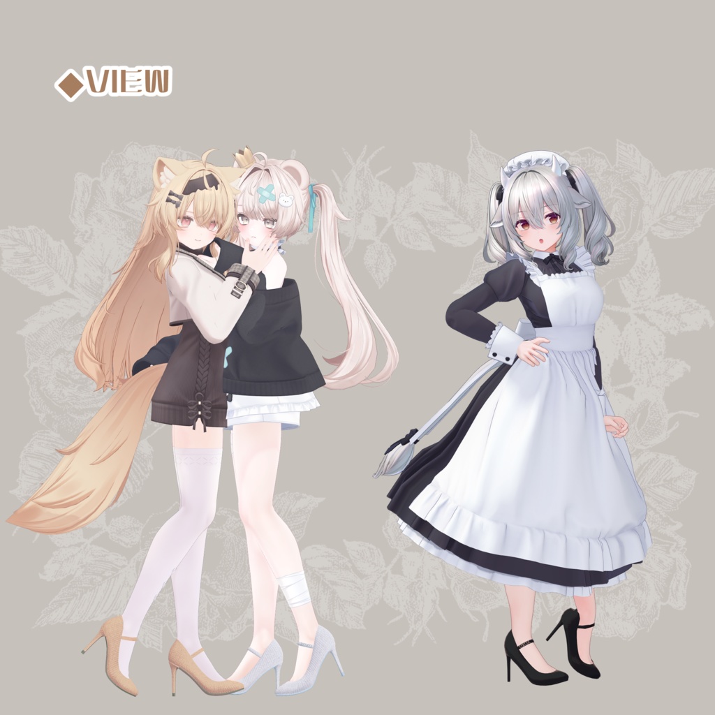 【51アバター対応】High heels ~xoxo~