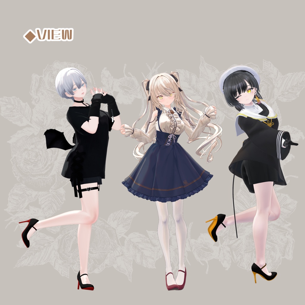 【51アバター対応】High heels ~xoxo~