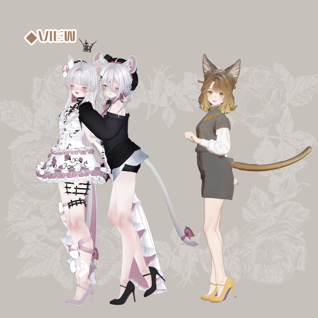 【51アバター対応】High heels ~xoxo~