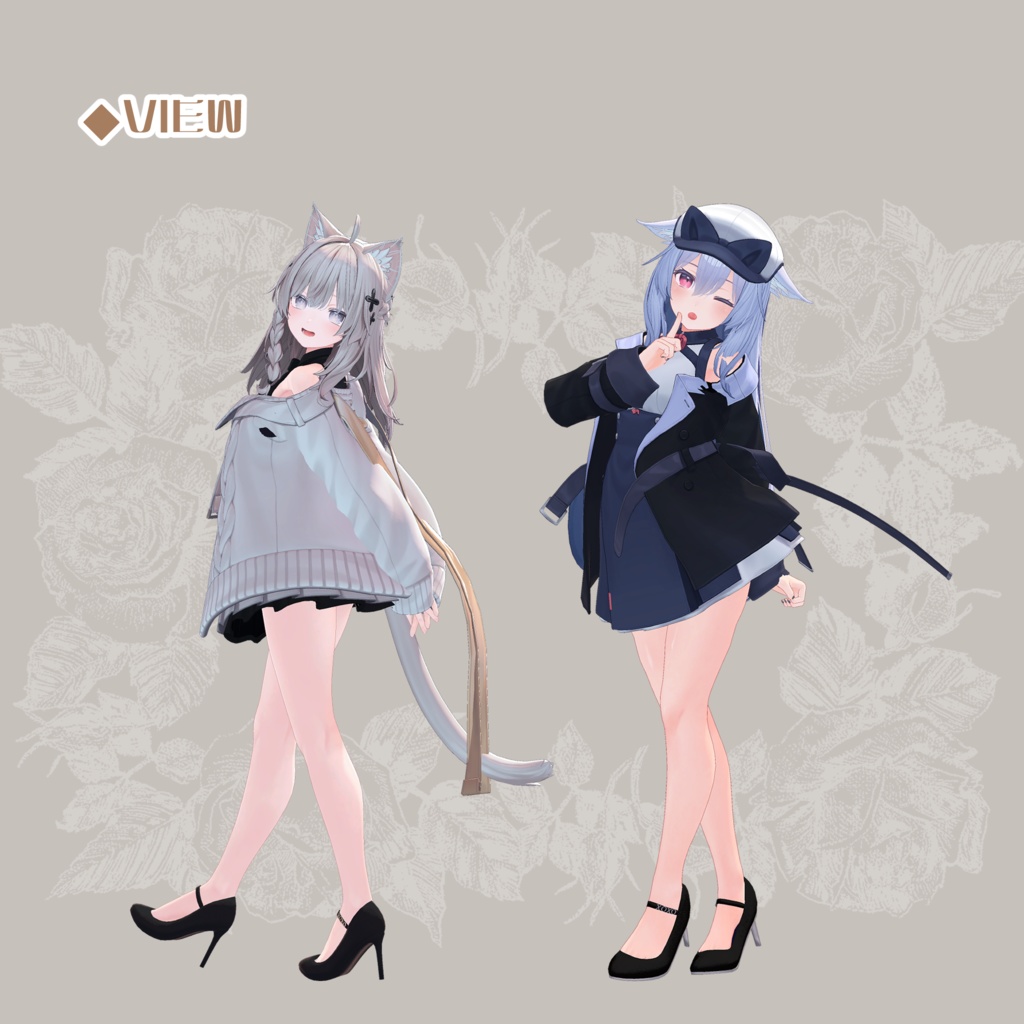 【61アバター対応】High heels ~xoxo~