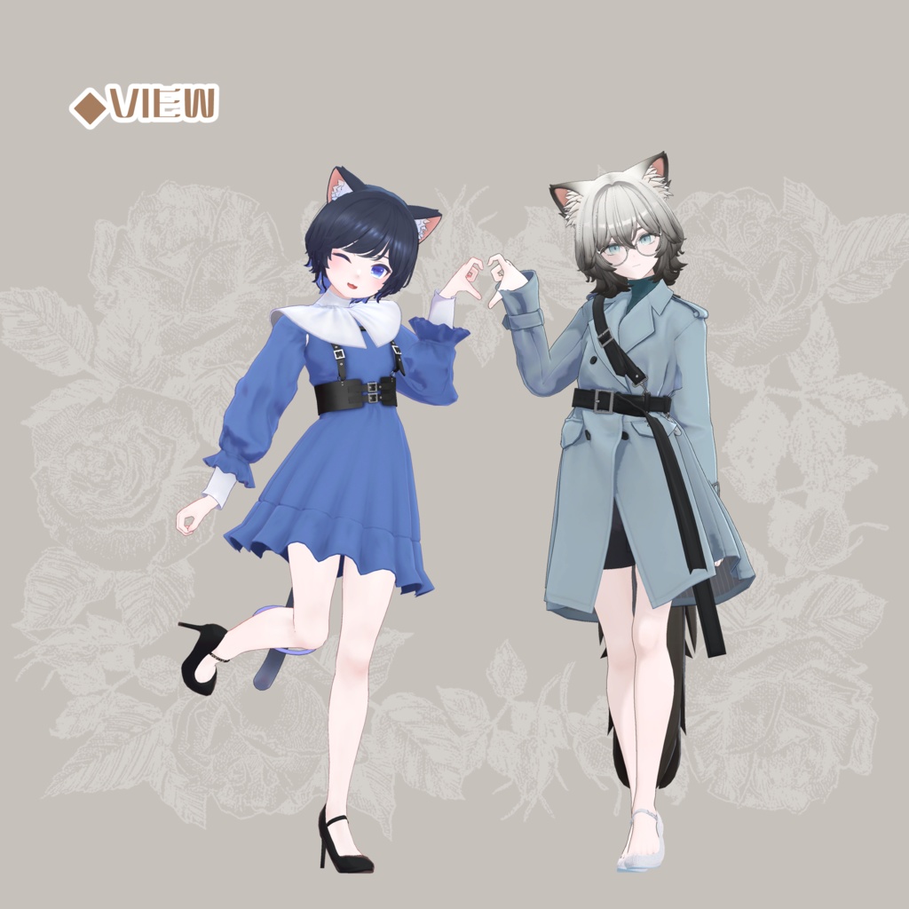 【52アバター対応】High heels ~xoxo~