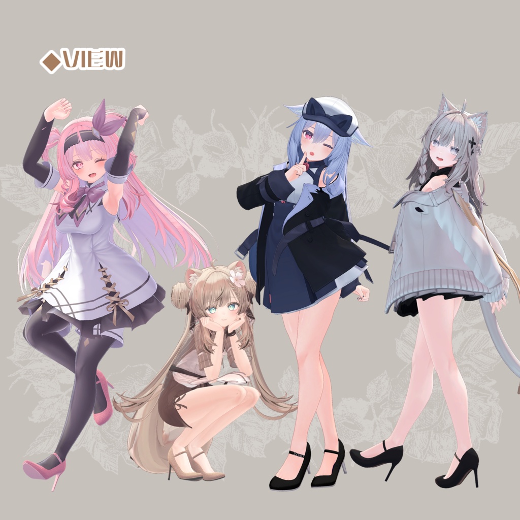 【51アバター対応】High heels ~xoxo~