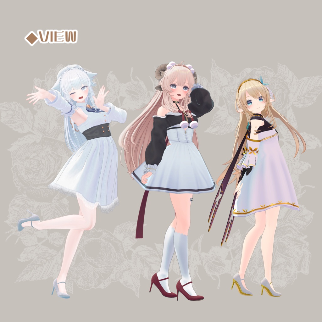 【51アバター対応】High heels ~xoxo~