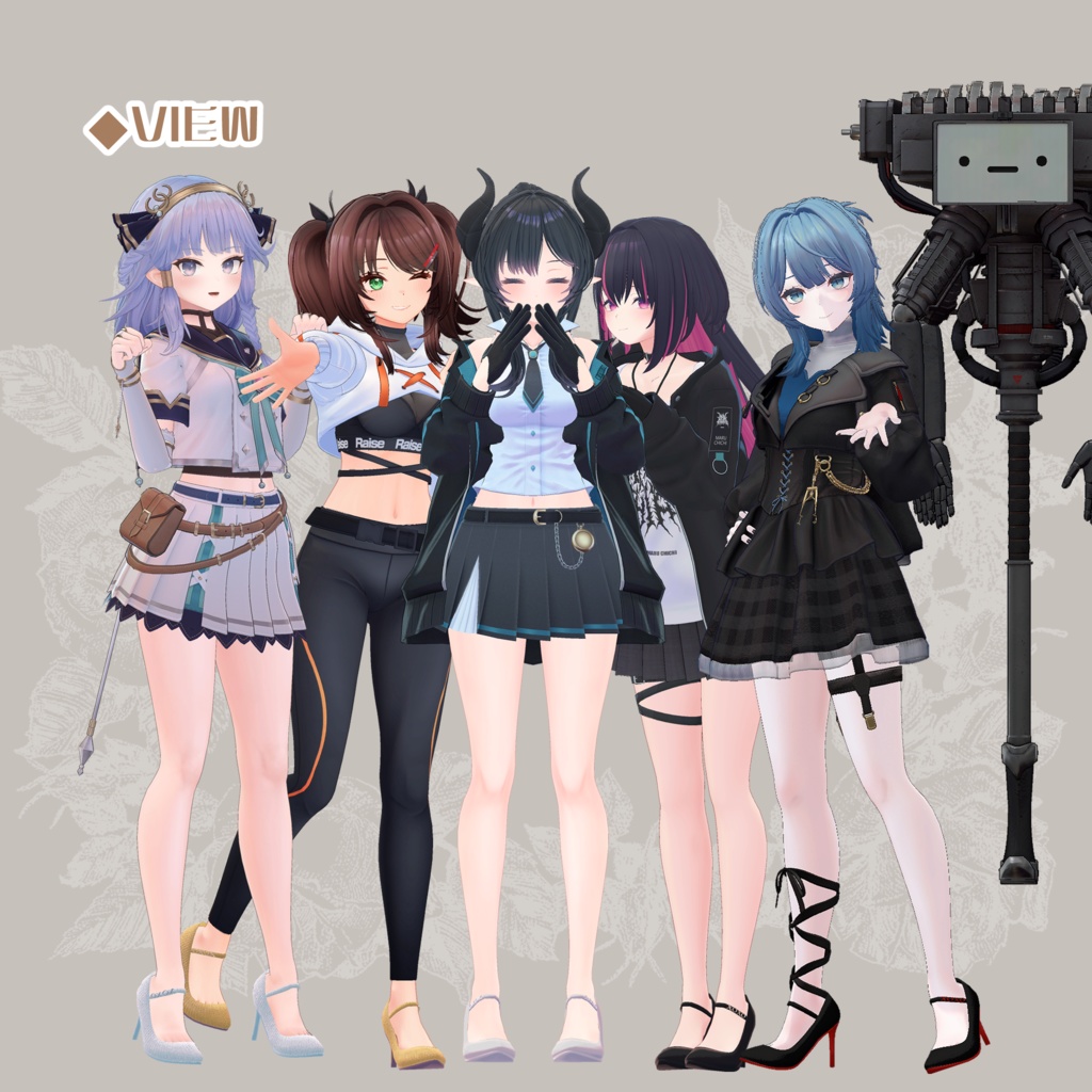 【51アバター対応】High heels ~xoxo~