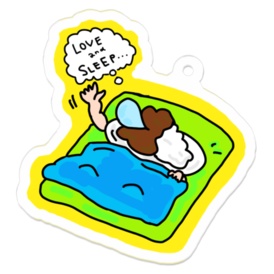 カラフルコクオーチャンのアクキー