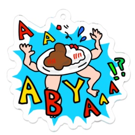 カラフルコクオーチャンのアクキー