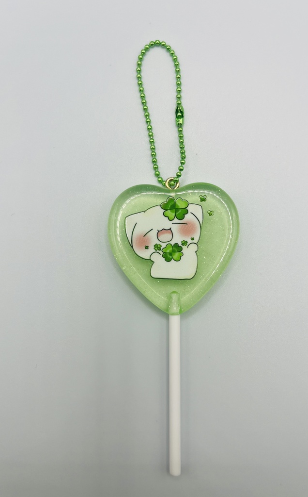 ペロキャンキーホルダー(グリーン)