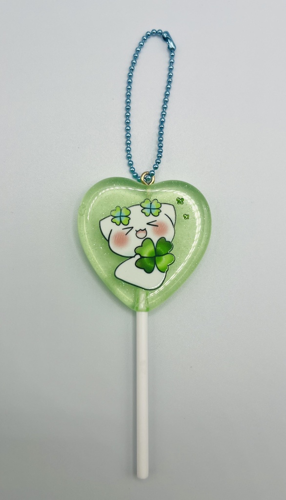 ペロキャンキーホルダー(グリーン)