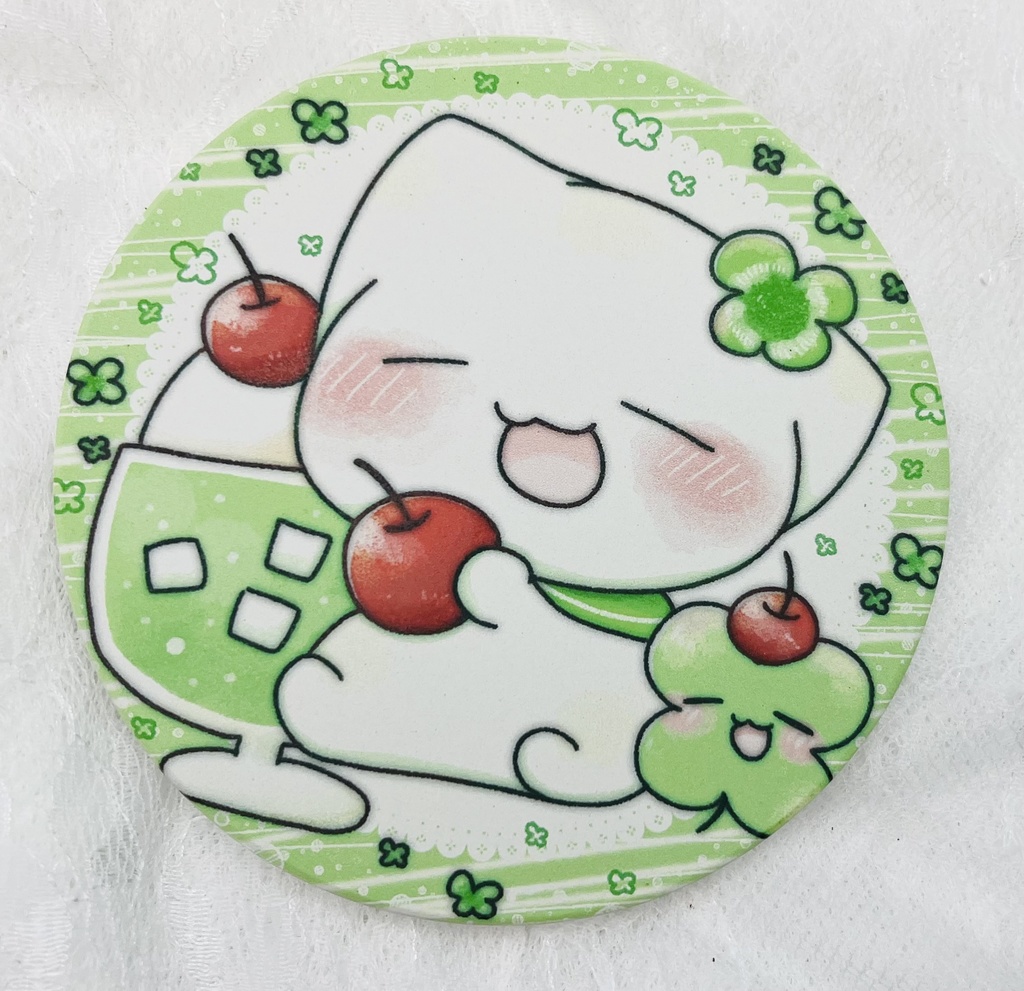 白雲石コースター