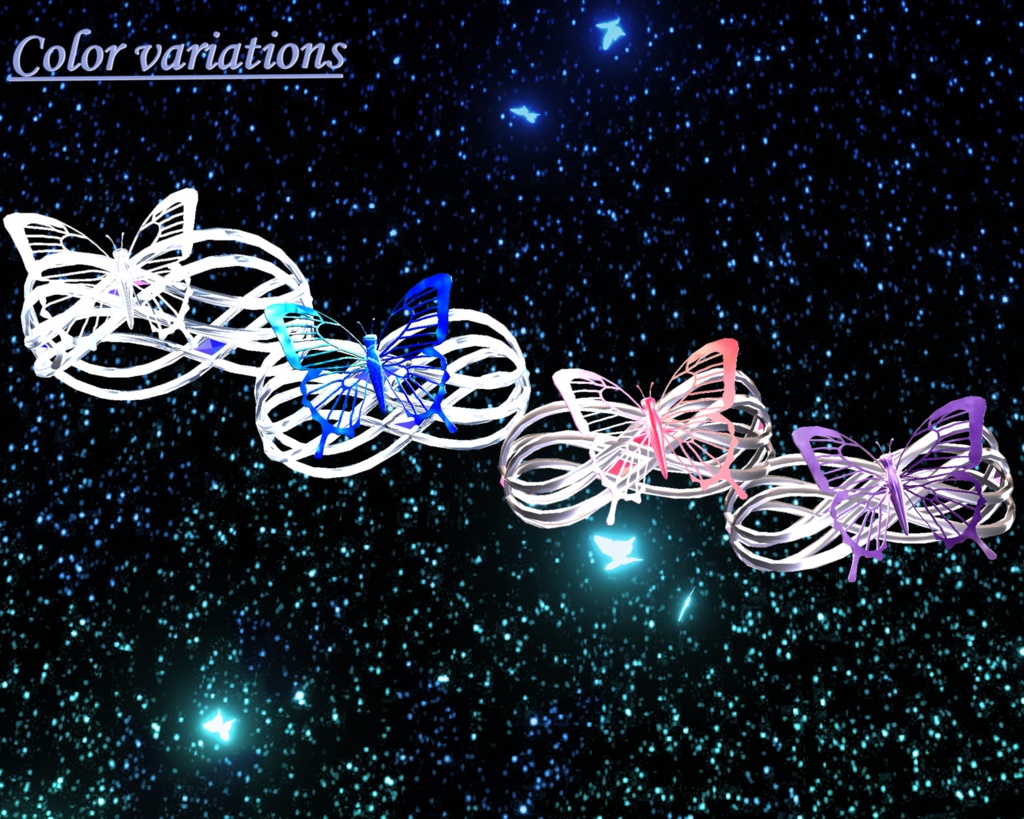 「羽が動く」Butterfly Ring