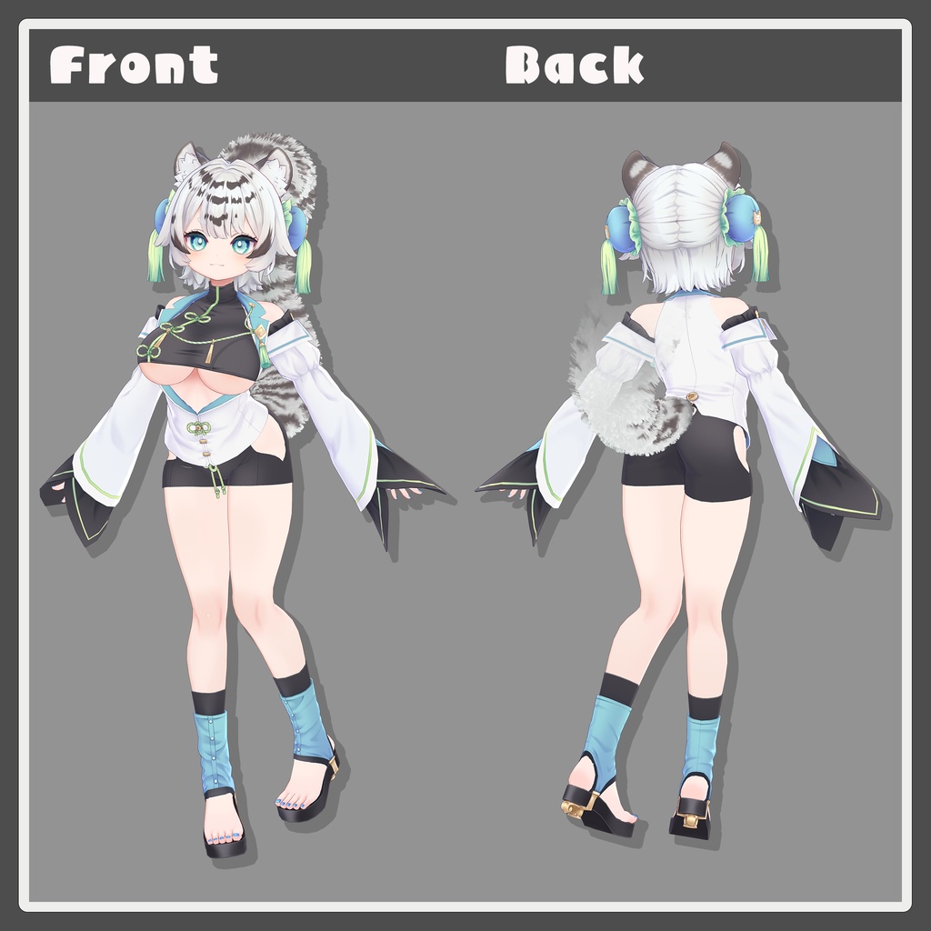 オリジナル3Dモデル「シャオファ」