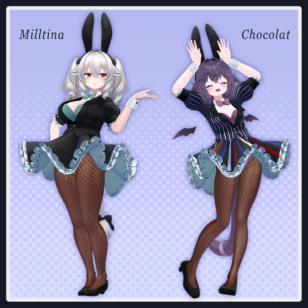 【6アバター対応】Luxury Casino Bunny【MA設定済み】