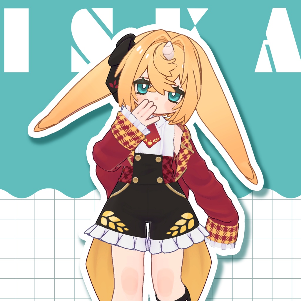 オリジナル3Dモデル「イスカ」