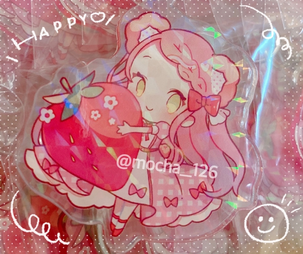 【誕生日記念】アクリルキーホルダー