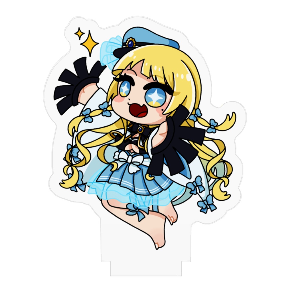 すごいね!ってしてる澳ニィロのアクスタ(5cm)