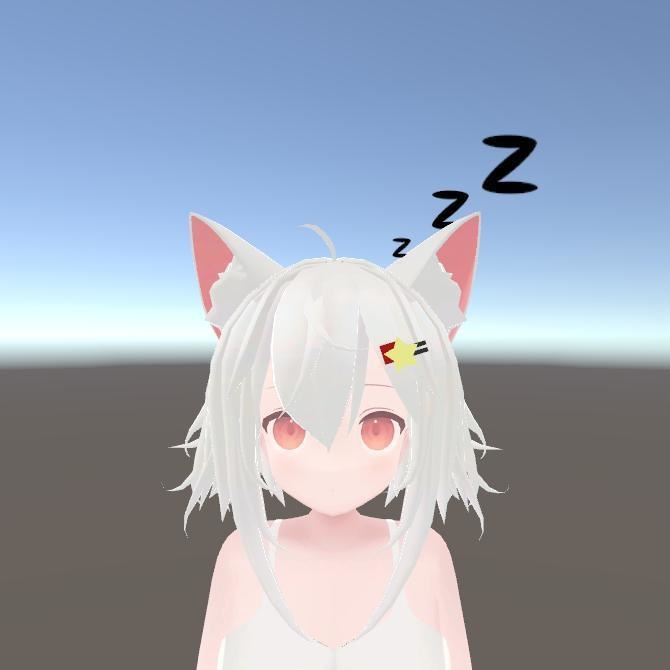 【VRChat】ZZZエフェクト / Sleeping effect 【MA対応】