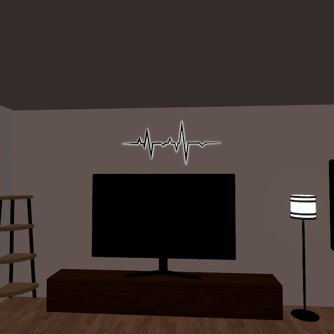 【VRChat】LED Audio Wave