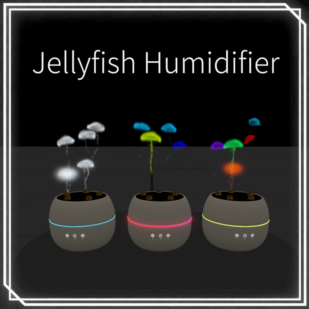 【VRChat】クラゲ加湿器 / Jellyfish Humidifier