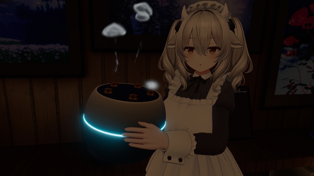 【VRChat】クラゲミスト加湿器|ワールド・アバター対応|Quest対応 / Jellyfish Humidifier
