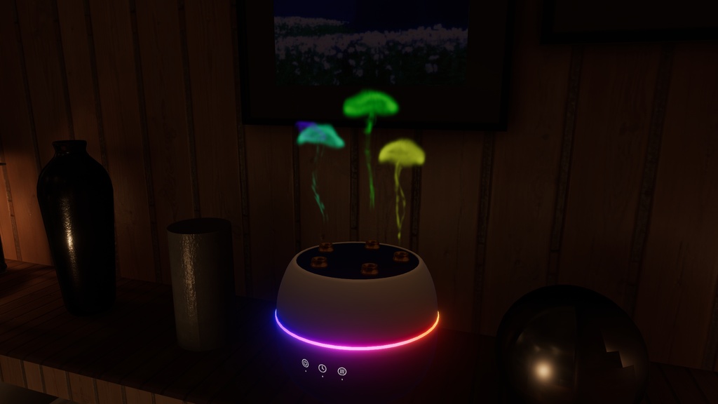 【VRChat】クラゲミスト加湿器|ワールド・アバター対応|Quest対応 / Jellyfish Humidifier