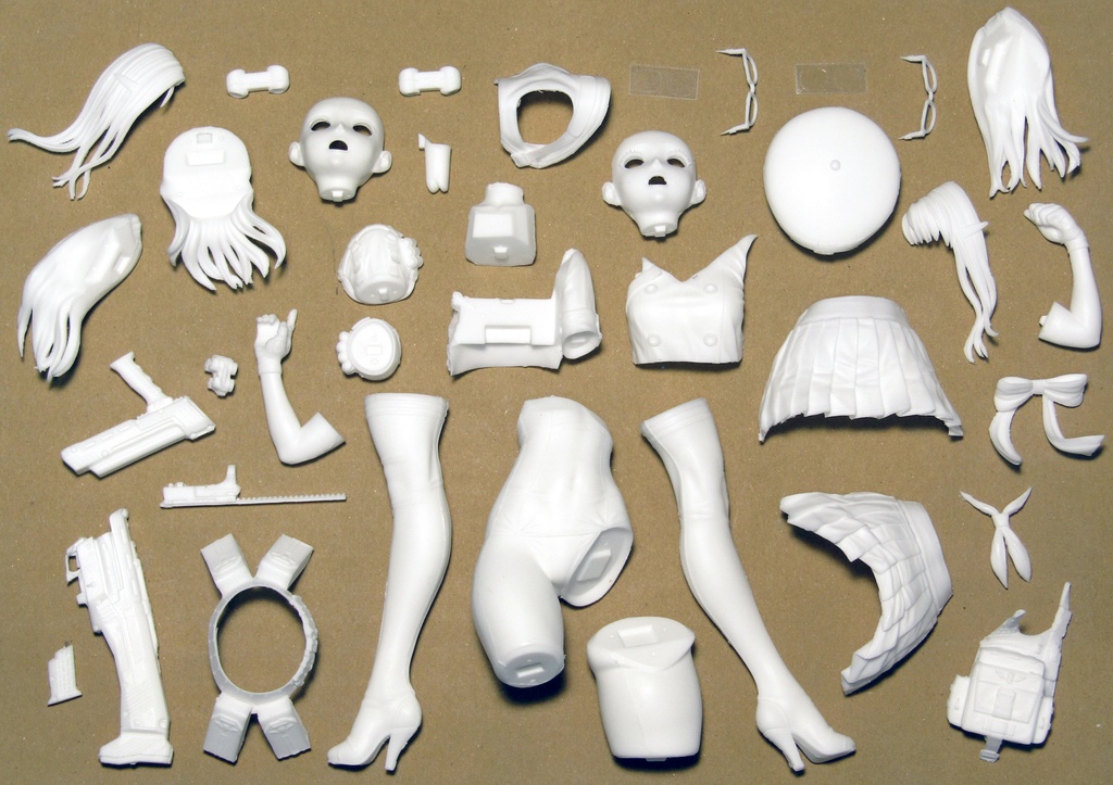 勝利の女神 :NIKKE ネオン Neon ガレージキット