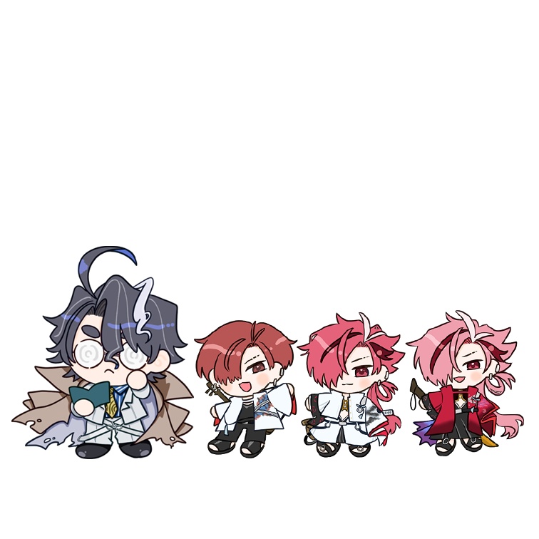 先生と僕僕僕のアクリルスタンドセット