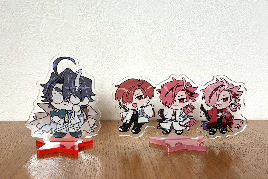 先生と僕僕僕のアクリルスタンドセット