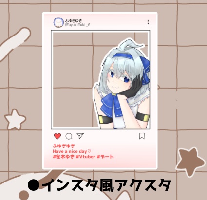 【冬木ゆき】映えアクリルスタンド【C107】