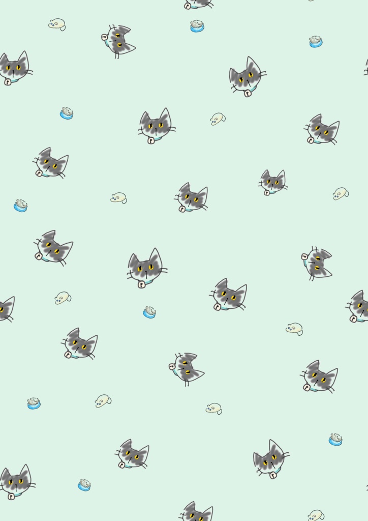 黒猫ゲンちゃんデジタルペーパー