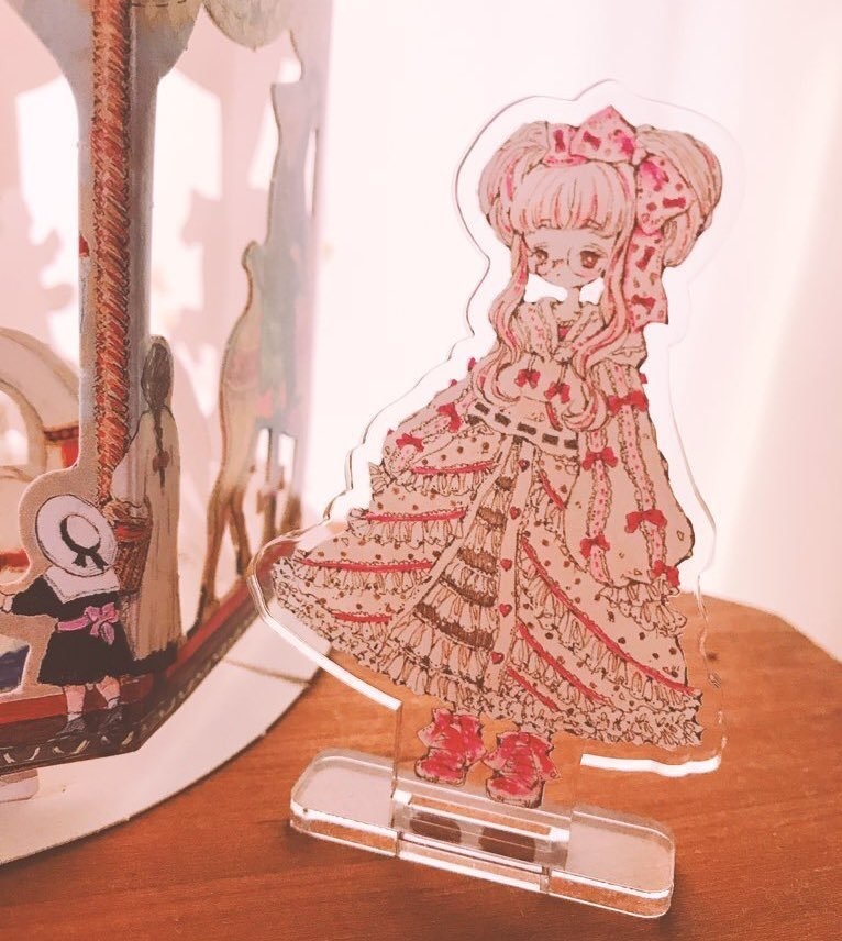 ribbon girl アクリルスタンド