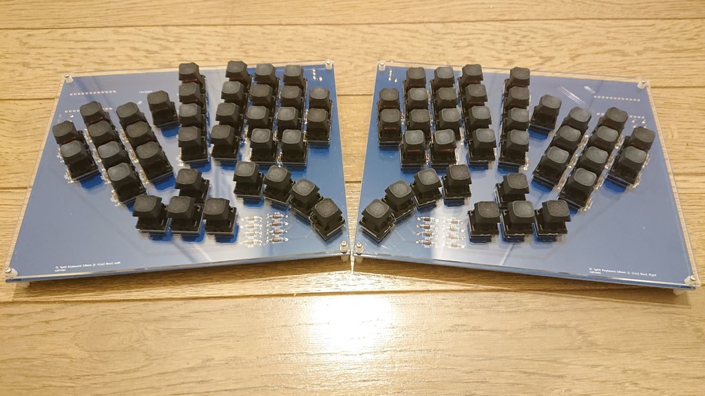 TL Split Keyboard 18mm Rev1