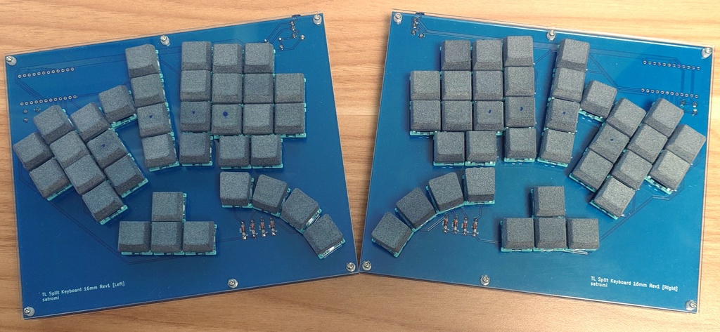 TL Split Keyboard 16mm Rev1.1