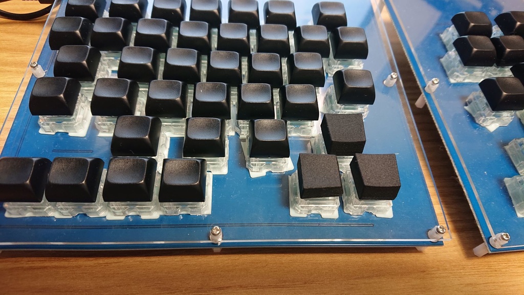 [静電容量無接点方式]micro TL Split Keyboard 18mm Rev1