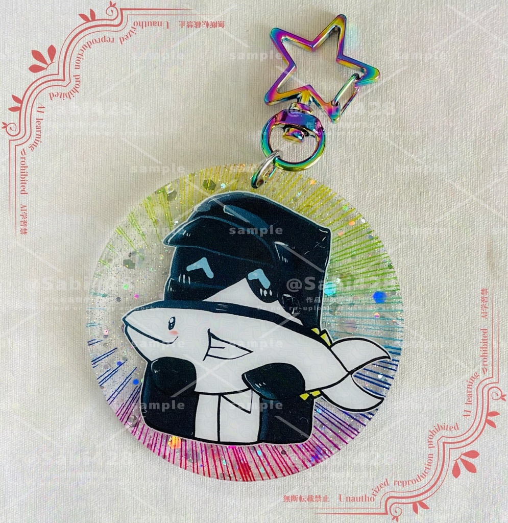 ドクターwithマグロさんアクキー