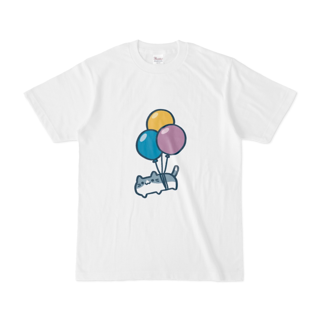 ねこTシャツ（風船）