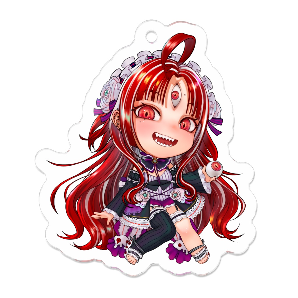 赤井夕のアクリルキーホルダー
