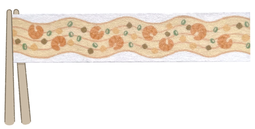 マスキングテープ(麺)