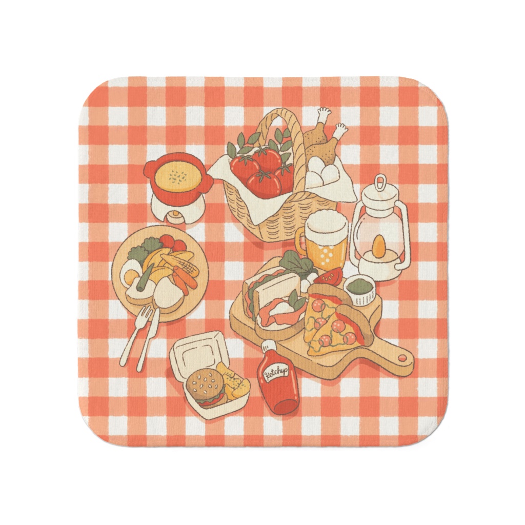 ピクニックタオル（赤）