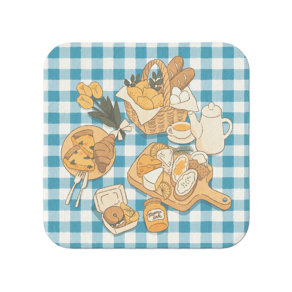 ピクニックタオル（青）