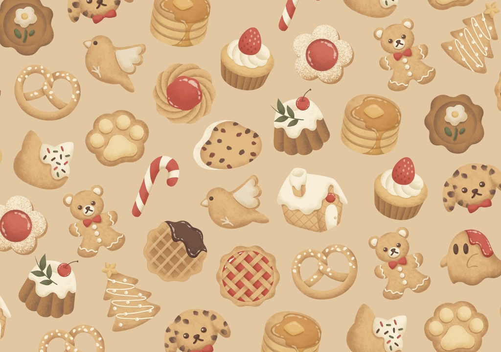 パスケース(冬のおやつ)