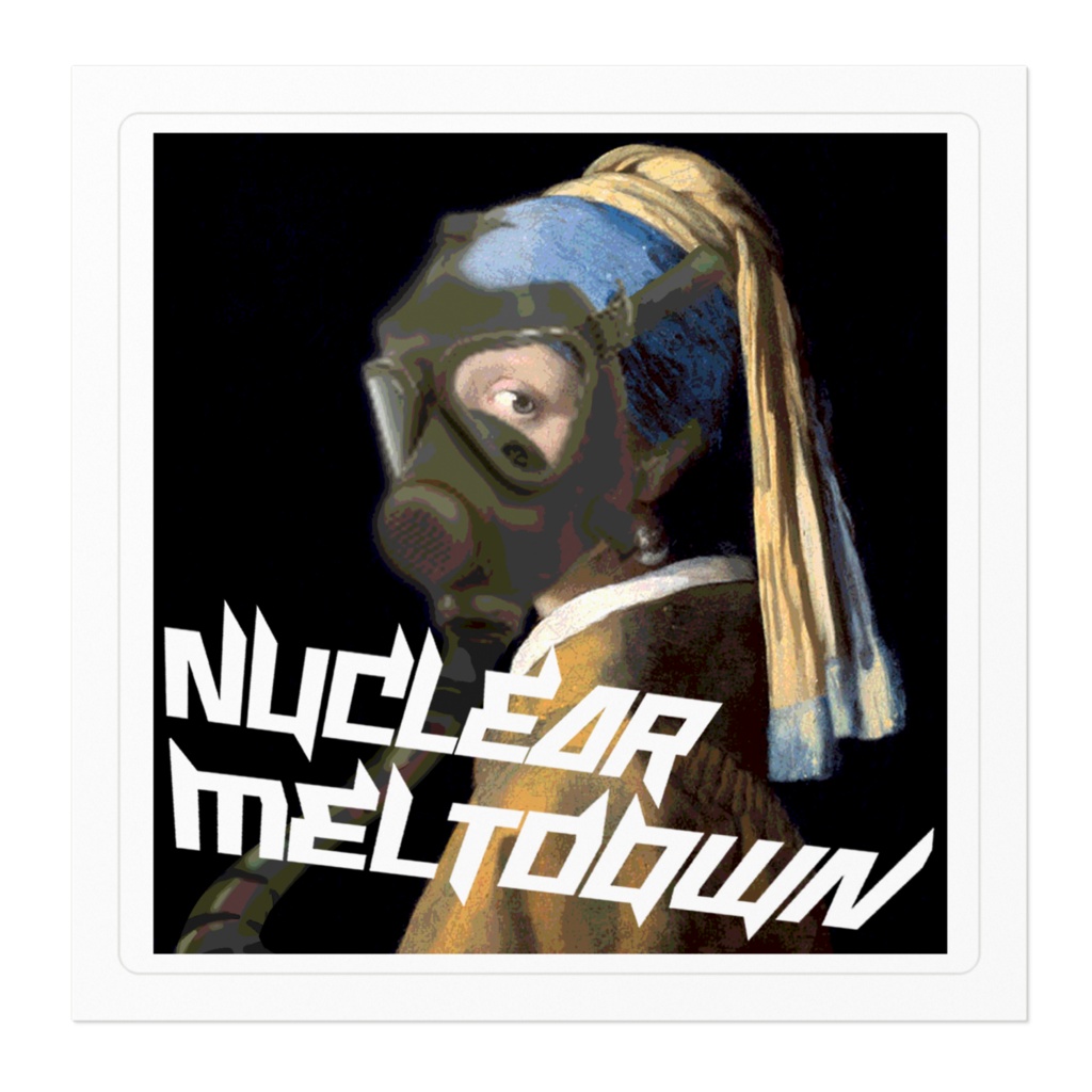 炉心溶融 ステッカー