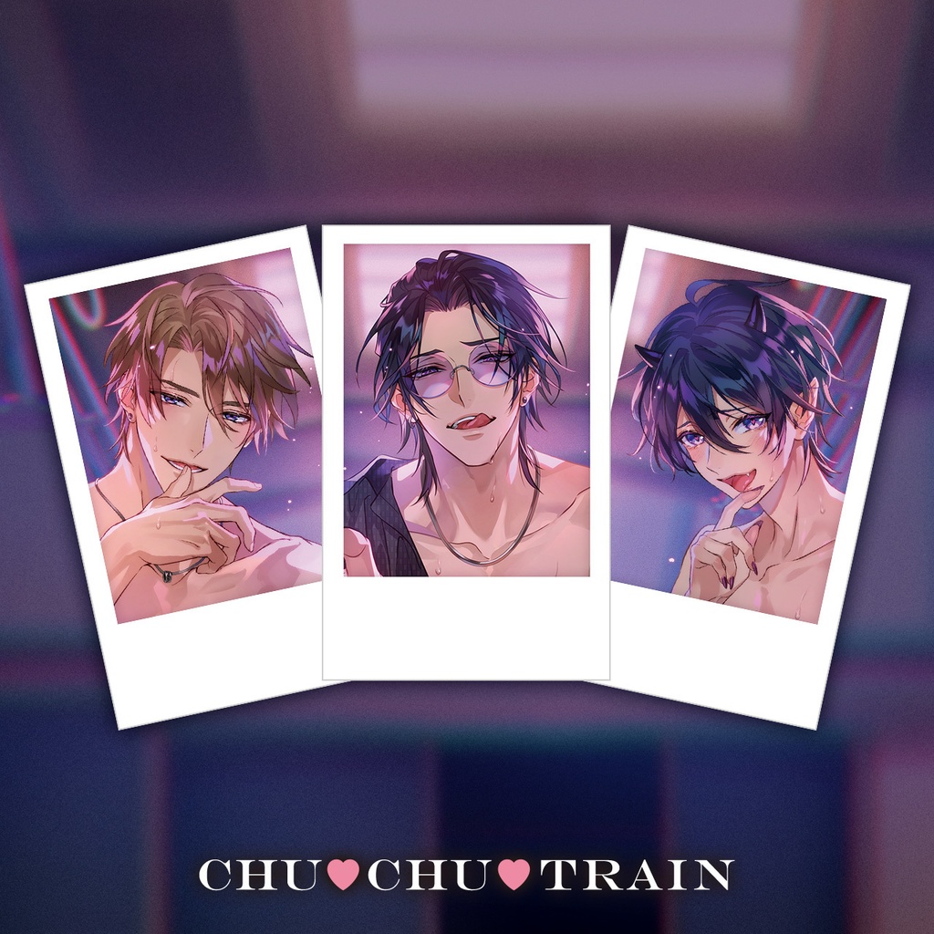 CHU❤CHU❤TRAIN チェキ風カードセット ※受注販売商品
