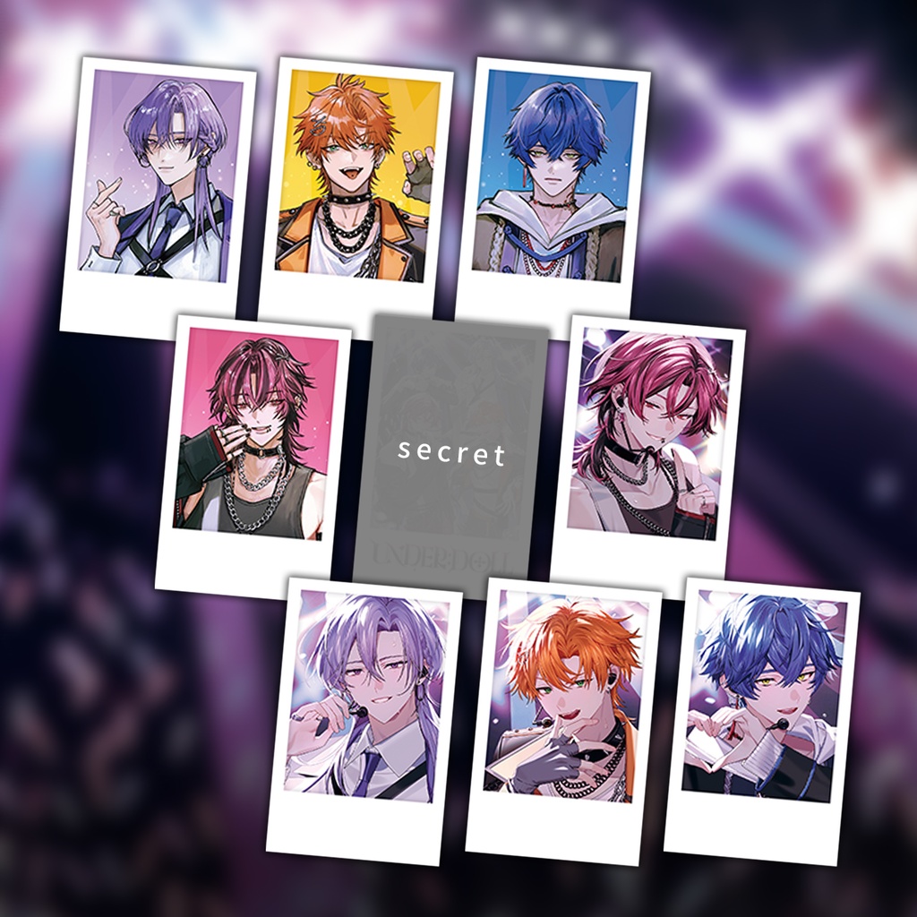 UNDER:DOLL ランダムチェキ風カード ※受注販売商品