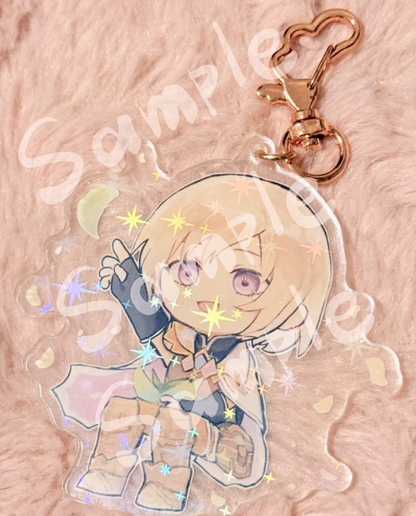 レスト　アクリルキーホルダー