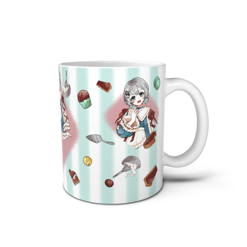 お菓子なマグカップ【色薄めver】