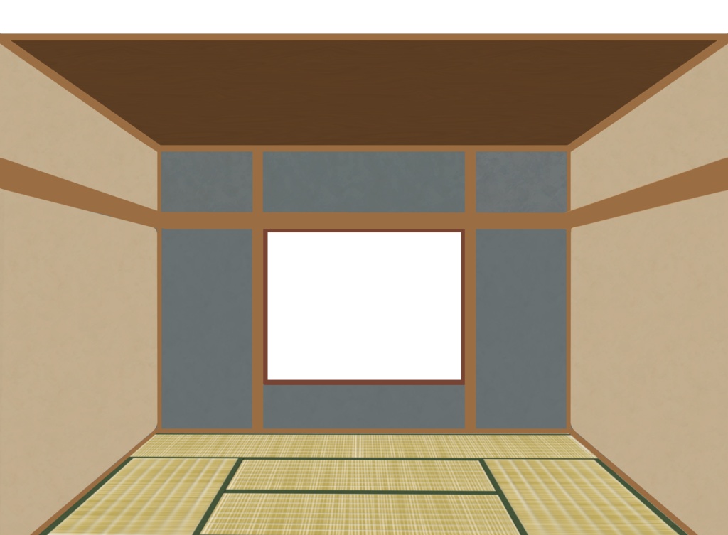 【無料】TRPG夏シナリオ向けイラスト素材1 和室、畳、古民家、和風