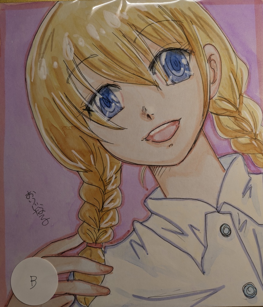 ミニ色紙ランダム【描き下ろしも選べる】2026年ふた学20頒布