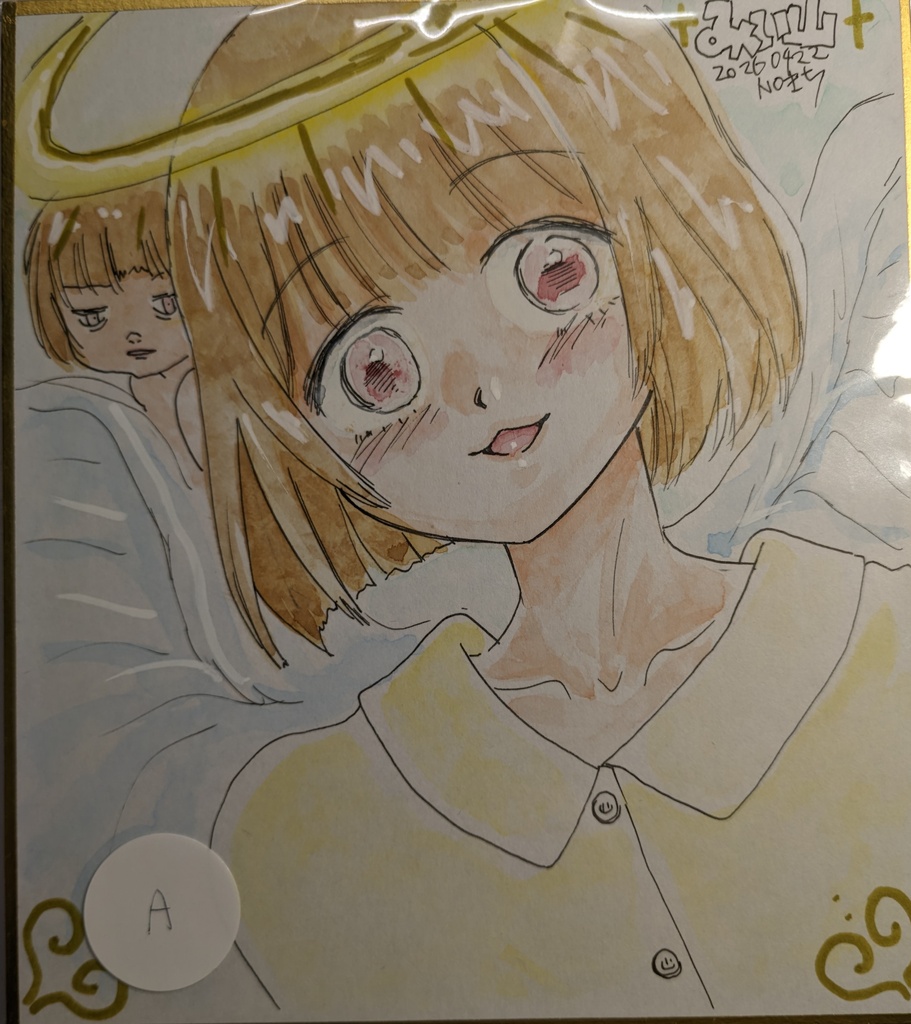 ミニ色紙ランダム【描き下ろしも選べる】2026年ふた学20頒布