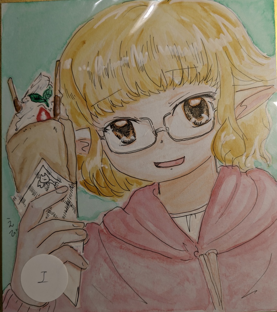 ミニ色紙ランダム【描き下ろしも選べる】2026年ふた学20頒布