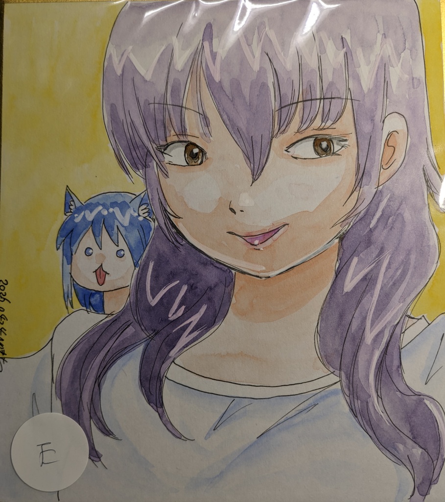 ミニ色紙ランダム【描き下ろしも選べる】2026年ふた学20頒布